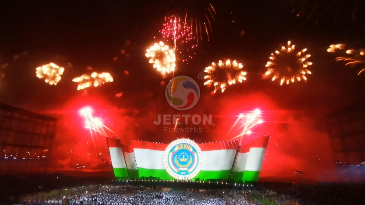 The 28th Anniversary Celebration Fireworks Show of Tajikistan