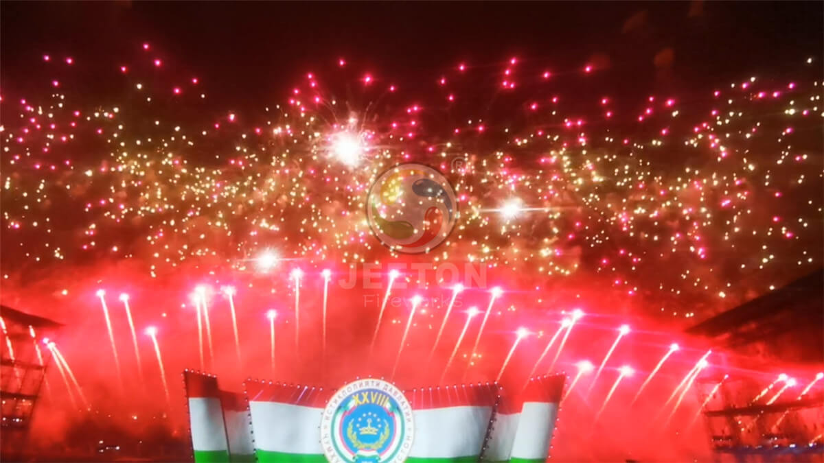 The 28th Anniversary Celebration Fireworks Show of Tajikistan