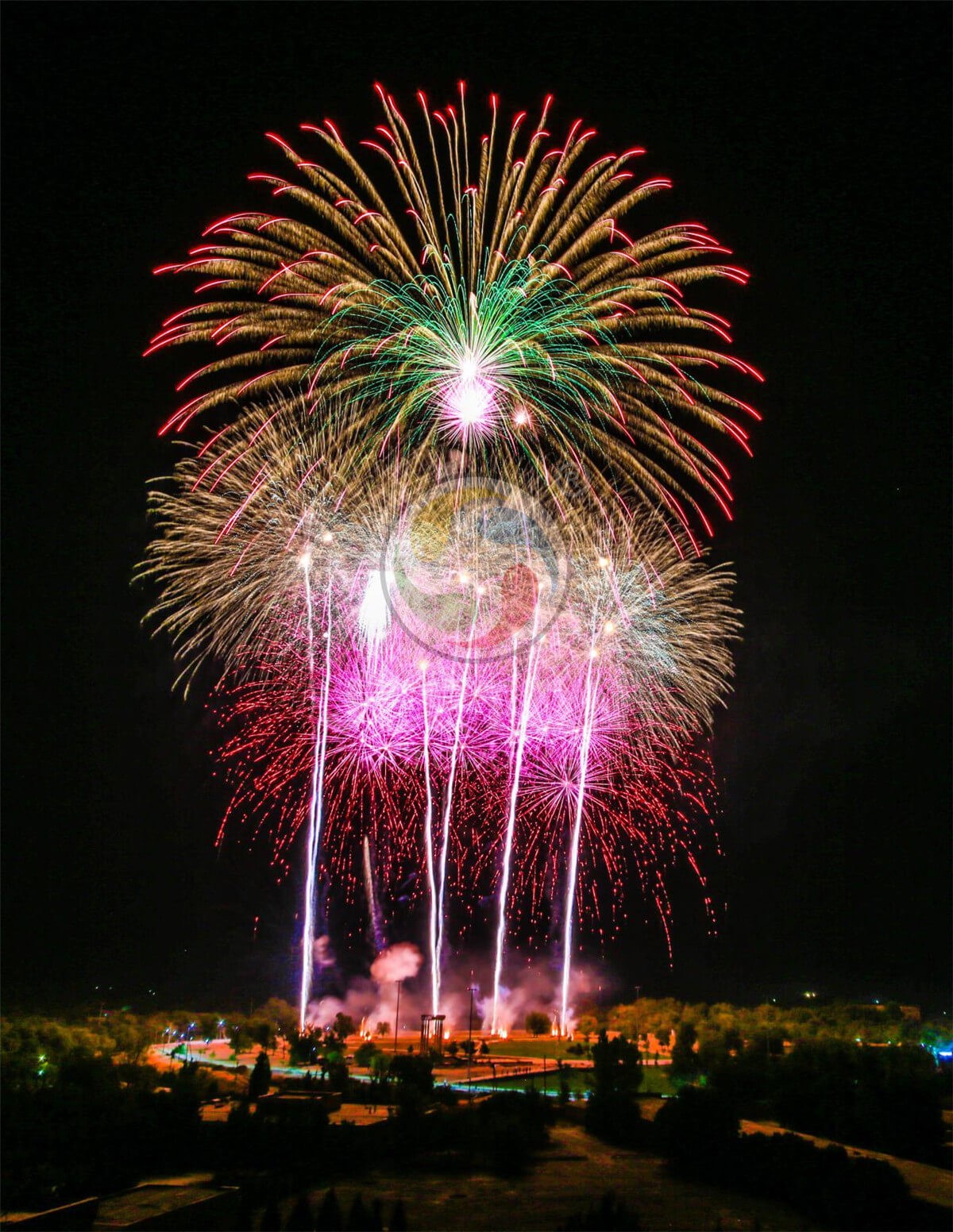 The 28th Anniversary Celebration Fireworks Show of Uzbekistan