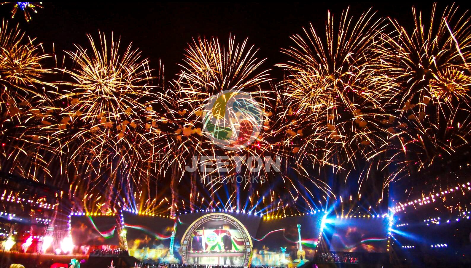 THE 30TH ANNIVERSARY CELEBRATION FIREWORKS SHOW OF TAJIKISTAN