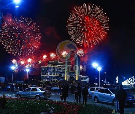 Tajikistan Navruz Festival Fireworks Show