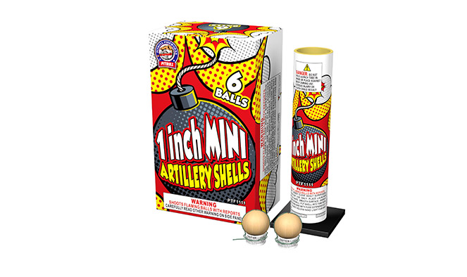 PTF1111-1 inch Mini Artillery Shells