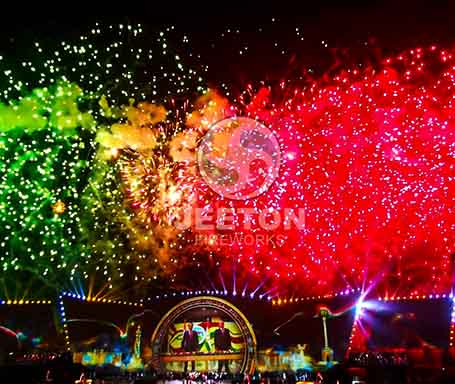 The 30th Anniversary Celebration Fireworks Show of Tajikistan