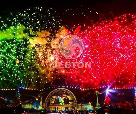 The 30th Anniversary Celebration Fireworks Show of Tajikistan